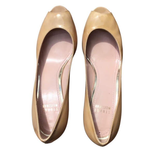 Stuart Weitzman Nude Heels - Picture 8 of 15
